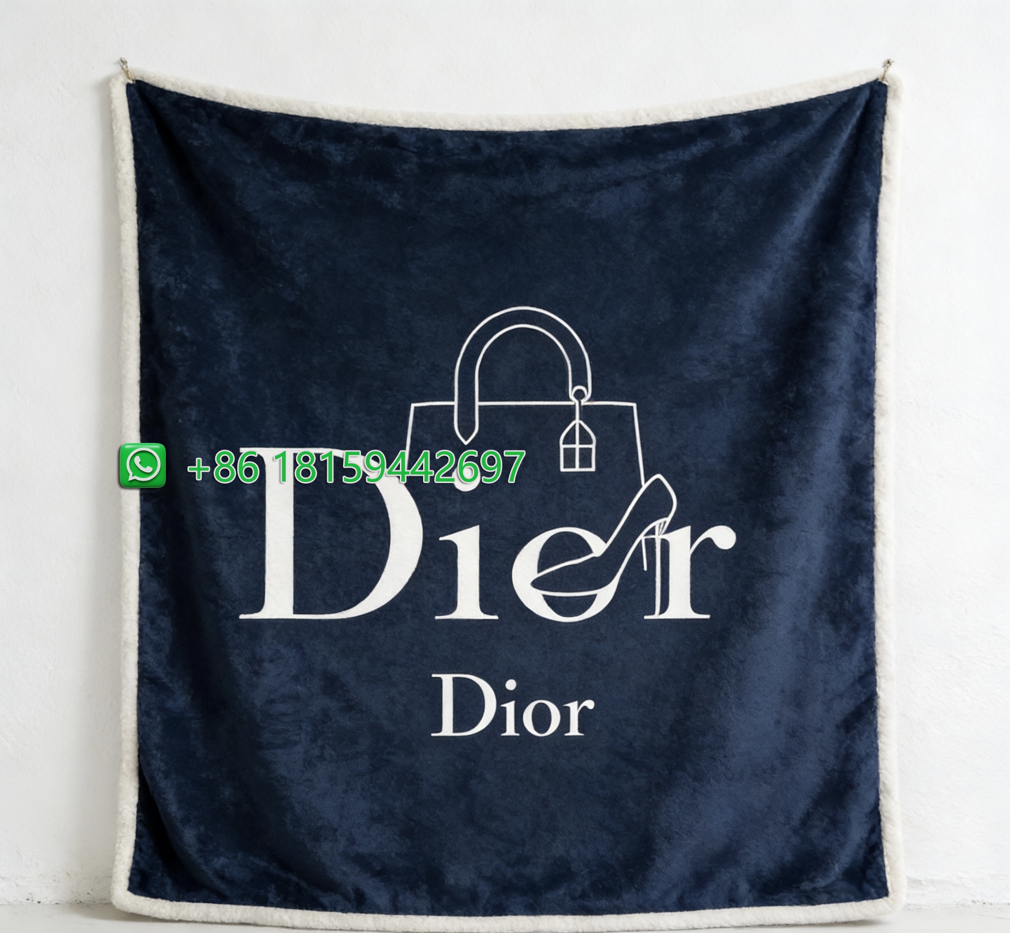 Dior Throw Blankets